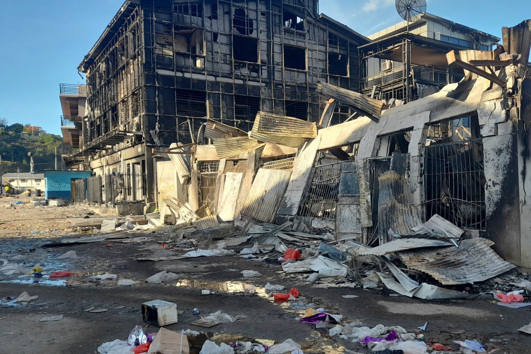 APTOPIX Solomon Islands Unrest